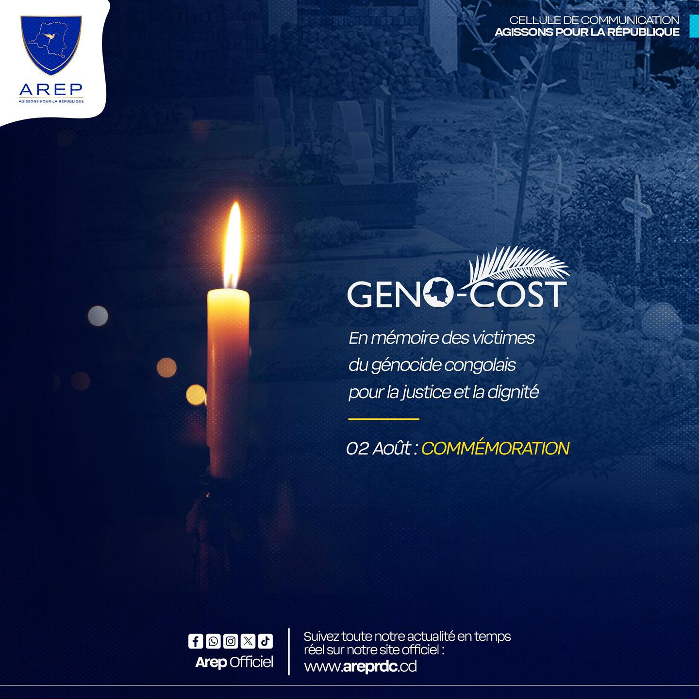 AREP REND HOMMAGE AUX VICTIMES DU GÉNOCIDE